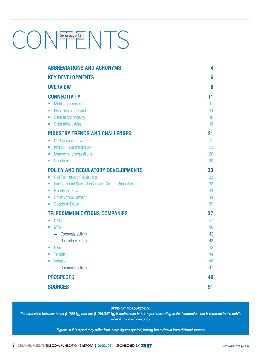 Telecommunications 2023: Prospects for consolidation – Creamer Media ...